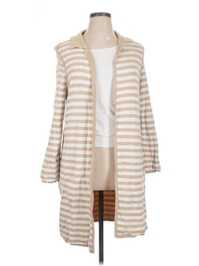 Pre-owned Chico's Kimono In Tan