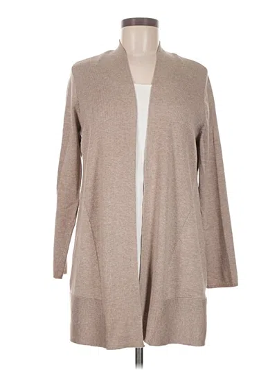 Pre-owned Chico's Kimono In Tan