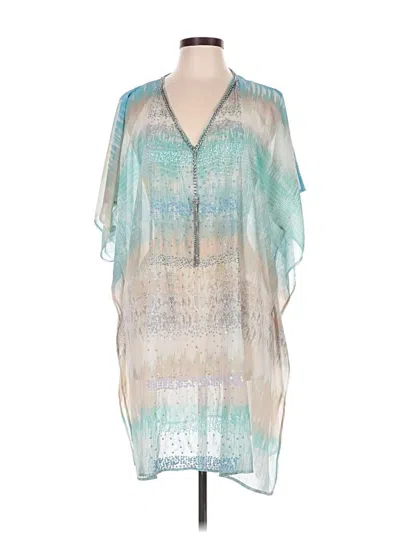 Pre-owned Chico's Kimono In Teal