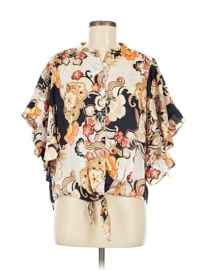 Pre-owned Chico's Kimono In White