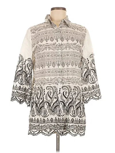 Chico's Kimono In White