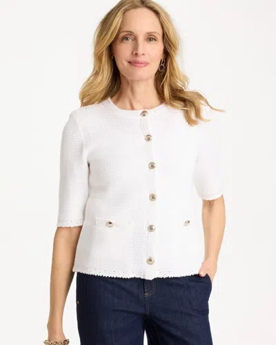 Chico's Lady Jacket In White