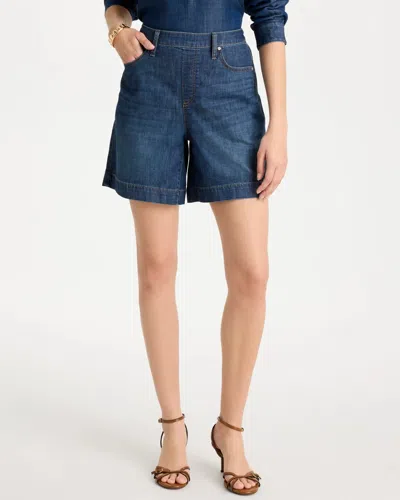 Chico's Lightweight Jean Shorts In Denim In Blue