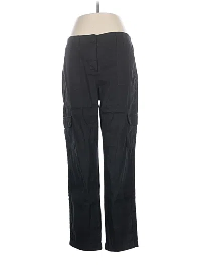 Pre-owned Chico's Linen Pants In Black