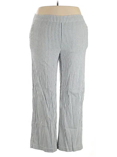 Pre-owned Chico's Linen Pants In Blue
