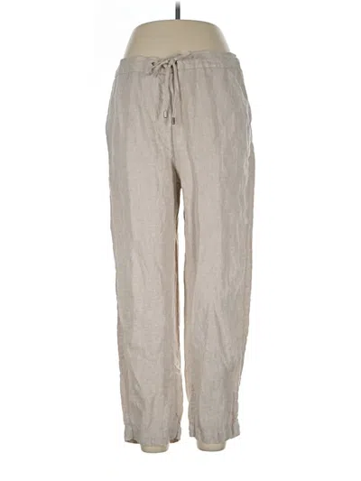 Pre-owned Chico's Linen Pants In Gray