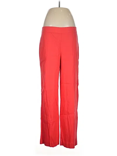 Pre-owned Chico's Linen Pants In Red