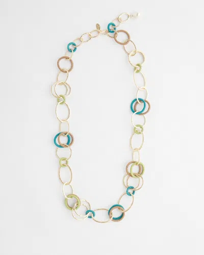 Chico's Links Convertible Necklace |  In Blue