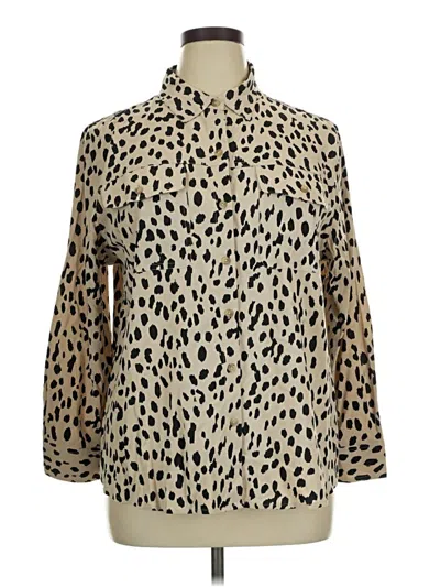 Chico's Long Sleeve Blouse In Multi