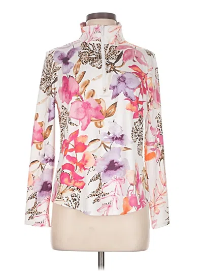 Chico's Long Sleeve T-shirt In Multi