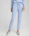 Chico's Luxe Cashmere Blend Ankle Pants In Blue Size 20 |  Zenergy In Blue Muse Faux Heather