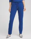 Chico's Luxe Cashmere Blend Ankle Pants In Blue Size 16 |  Zenergy In Royal Blue