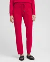 Chico's Luxe Cashmere Blend Ankle Pants In Size 20 |  Zenergy In Red Allure