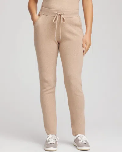 Chico's Luxe Tapered Ankle Pants In Champagne Fizz