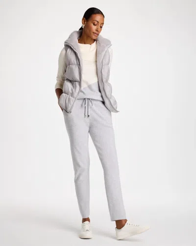 Chico's Luxe Tapered Ankle Pants In Gray