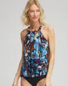 Chico's Magicsuit Monarch Esme Tankini Top Size 16 |  In Multicolor