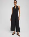 Chico's Magicsuit Surplice Neck Jumpsuit In Black Size Large |  In Black