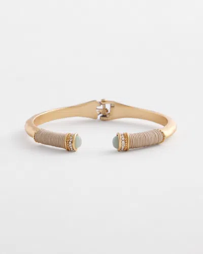 Chico's Mint Wrapped Cuff Bracelet |  In Light Green