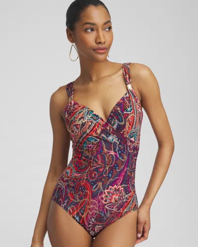 Chico's Miraclesuit Dynasty Siren One Piece Size 12 |  In Multicolor