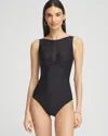 Chico's Miraclesuit Network News Evoke One Piece Swimsuit In Black Size 10 |  In Black