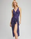 Chico's Miraclesuit Spotlight Pareo In Purple In Purple
