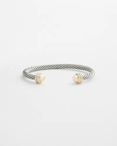 Chico's Mixed Metal Flex Cuff Bracelet |  In Mixed Metals