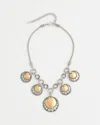 Chico's Mixed Metal Pendants Necklace |  In Mixed Metals