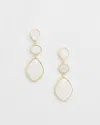 CHICO'S MOTHER OF PEARL EARRINGS | CHICO'S