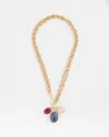 Chico's Multi-color Stone Convertible Necklace |  In Multicolor