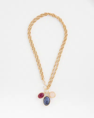 Chico's Multi-color Stone Convertible Necklace |  In Multicolor