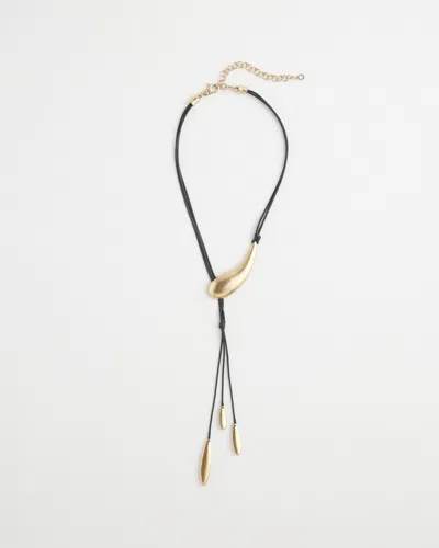 Chico's Multistrand Y-necklace |  In Gold