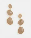 Chico's Neutral Stone Drop Earrings |  In Neutral