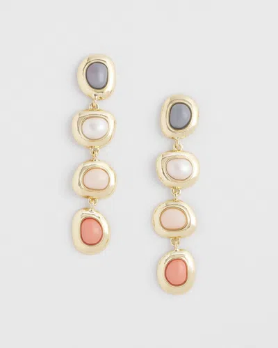 Chico's Neutrals Drop Earrings |  In Multicolor