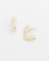 CHICO'S NO DROOP GOLD TONE MINI HOOP EARRING | CHICO'S