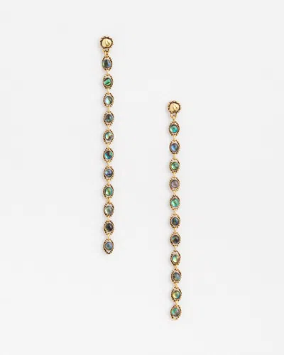 Chico's No Droop™ Iridescent Linear Drop Earrings |  In Multicolor