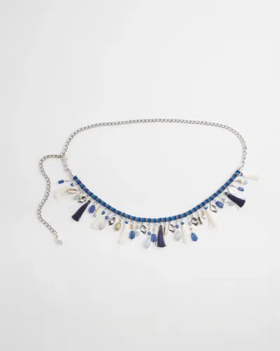 Chico's Ocean Motif Chain Belt In Multi