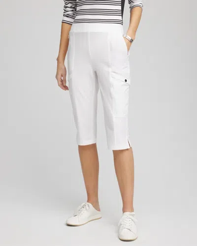 Chico's Pedal Pusher Pants In White