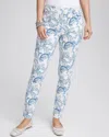 Chico's Petite Brigitte™ Paisley Ankle Pants In White Size 18p |  In Alabaster