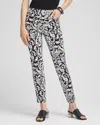 Chico's Brigitte Bouquet Ankle Pants In Black Size 16 |  In Black