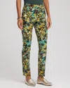 Chico's Petite Brigitte Slim Pull-on Ankle Pants In Black In Black