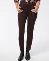 Chico's Petite Girlfriend Slim Ankle Jeans In Brown Size 8p/10p |  In Cocoa Bean