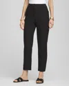 Chico's Petite Juliet Straight Ankle Pants In Black In Black