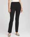 Chico's Petite Juliet Straight Ankle Pants In Black In Black