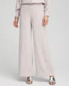 Chico's Petite Sequin Relaxed Straight Leg Pants In Helium Size 16p/18p |  In Helium