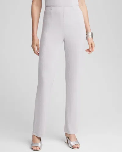 Chico's Petite Travelers Pants In Denim In Gray