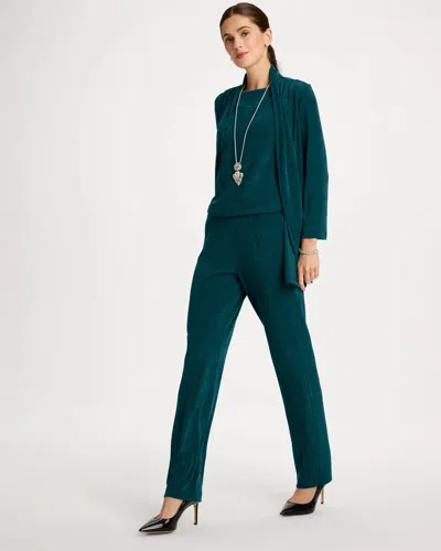 Chico's Petite Travelers™ Pants In Mazarine Teal