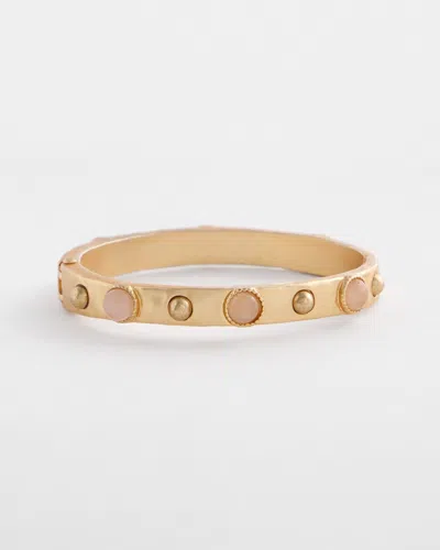 Chico's Pink Cuff Hinge Bracelet Size Medium/large |