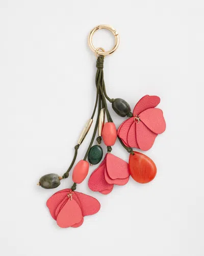 Chico's Pink Petals Bag Charm |