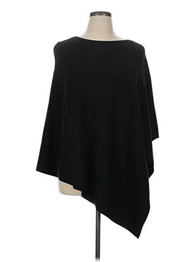 Chico's Poncho In Black