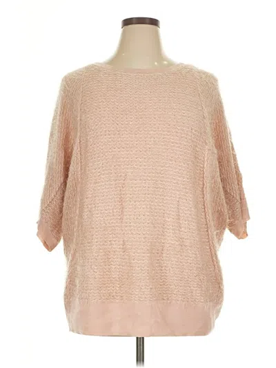 Pre-owned Chico's Poncho In Pink